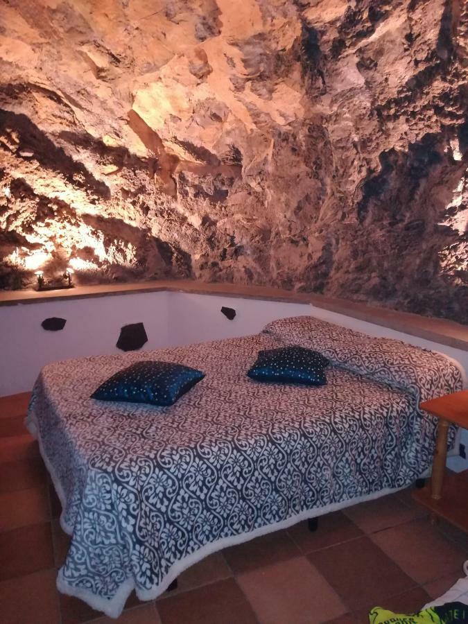 הוילה Güimar Casita Rural Y Casa Cueva El Perucho מראה חיצוני תמונה